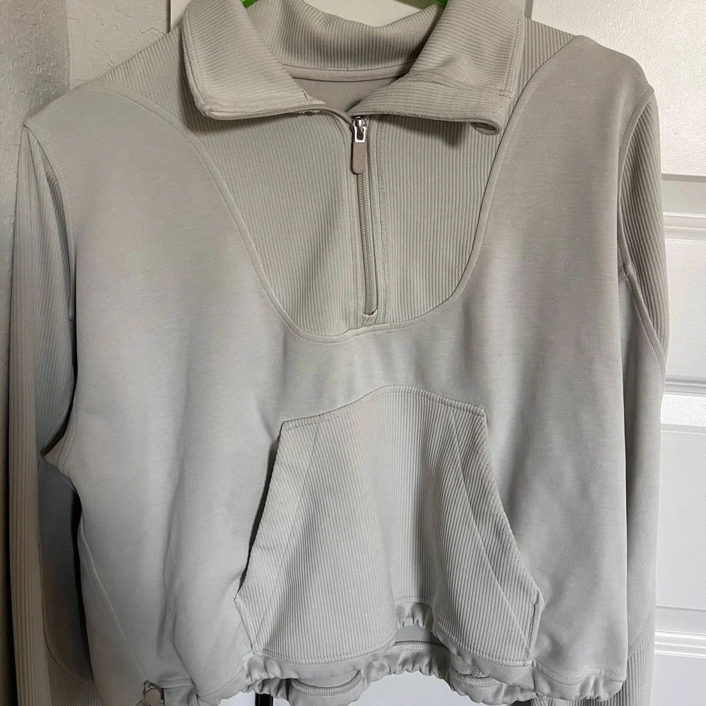 Lululemon Softstreme Ribbed Half Zip - Picture 2 of 7